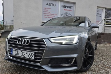 2,0 benzyna 252 KM Quattro automat S-line zarejestrowany