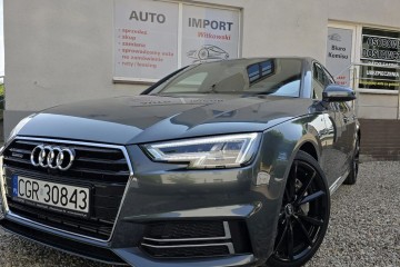 2,0 benzyna 252 KM Quattro automat S-line zarejestrowany